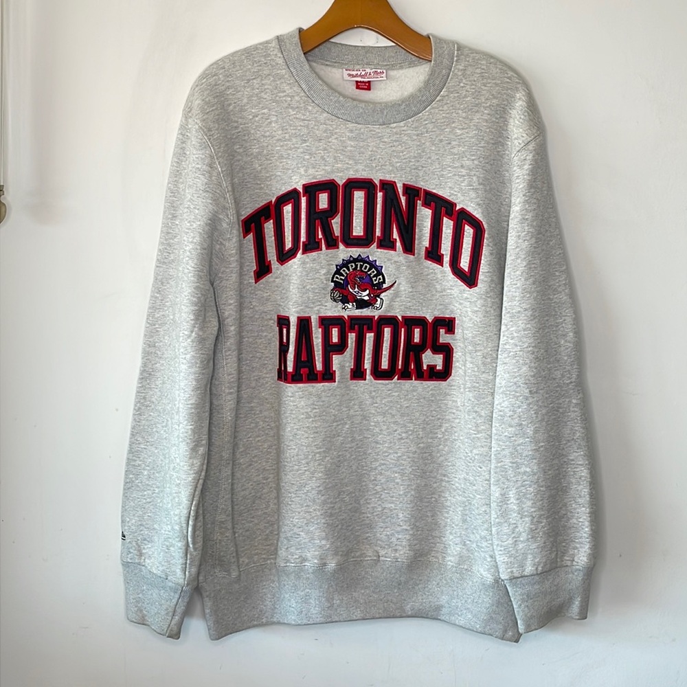 Mitchell & Ness Toronto Raptors Crewneck Sweatshirt size XL
